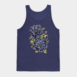 Roses in the Dark Tank Top